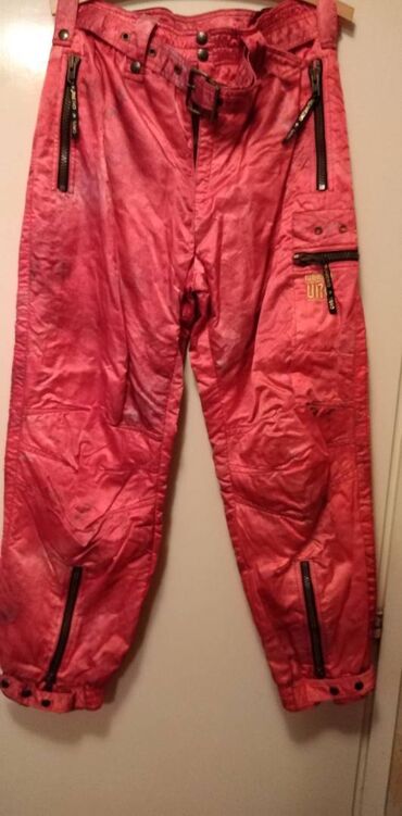 skijaske pantalone muske: Ski pantalone, M (EU 50), bоја - Crvena