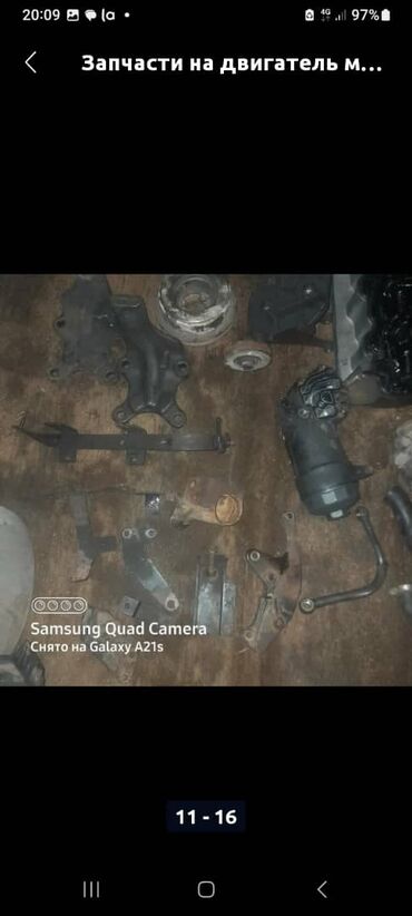 Двигатели, моторы и ГБЦ: Дизельный мотор Mercedes-Benz 4.3 л, Б/у, Оригинал — 7