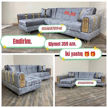 dəmir stullar: Yeni, Künc divan, Divan, Bazasız, Açılmayan — 4