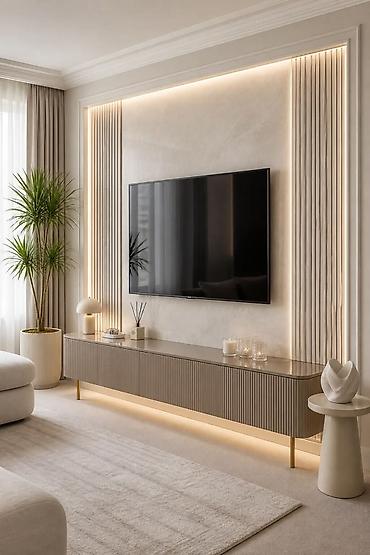 comfort mebel: Yeni, Düz TV altlığı, Polkalı — 7