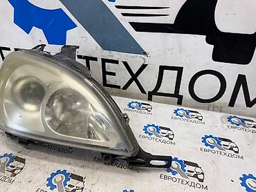 Передние фары: Передняя левая фара Mercedes-Benz 2003 г., Б/у, Оригинал, Германия — 2