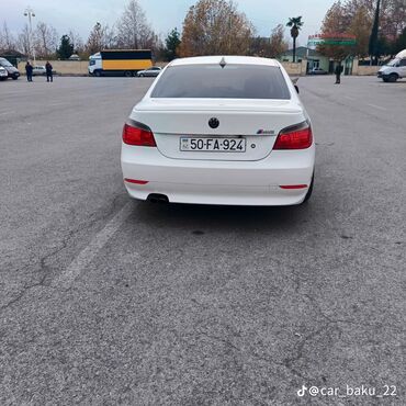 BMW: BMW 5 Series (E60) sedan – 2005 il, benzin. Əsas xüsusiyyətlər: - — 8