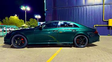 black: Mercedes-Benz CLS-Class: 2006 г., 5 л, Автомат, Бензин, Седан — 7