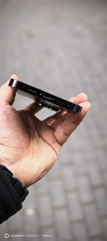 balaca iphone: IPhone 14 Pro Max, 256 GB, Deep Purple, Sənədlərlə, Zəmanət, Face ID — 4