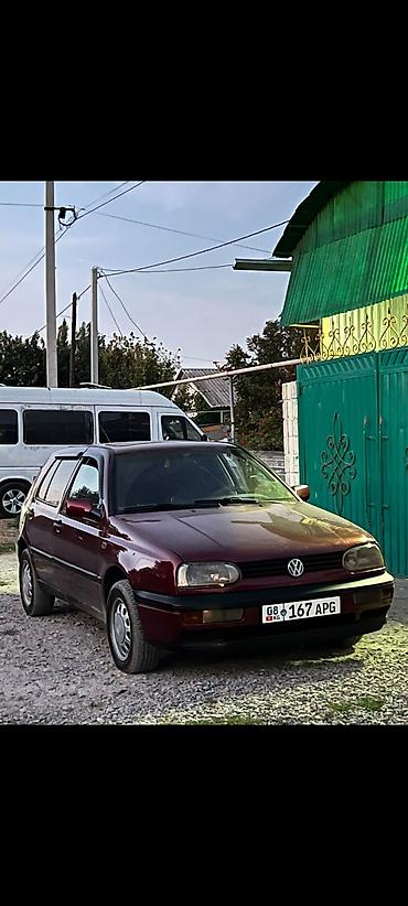 mazda 2000: Volkswagen Golf: 1992 г., Хэтчбэк — 2
