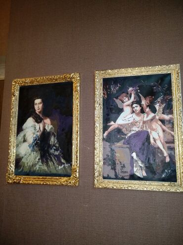 Şəkillər, tablolar: Resm,ketan,akril,65/75 — 8