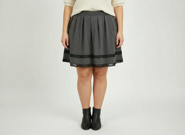 mini spódniczka obcisła: Women`s skirt, size 2XL