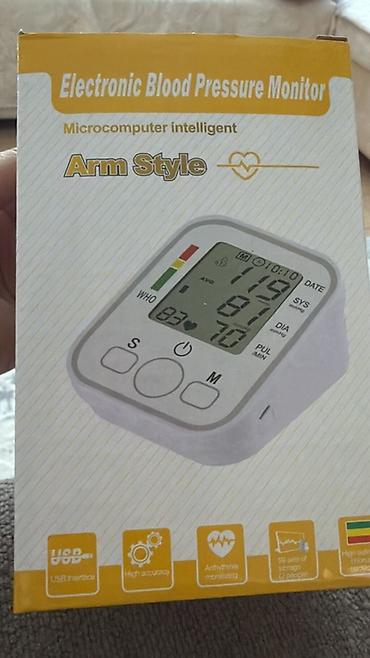 Тонометры: Электронный тонометр для плеча (Arm Style) с микрокомпьютерным — 1
