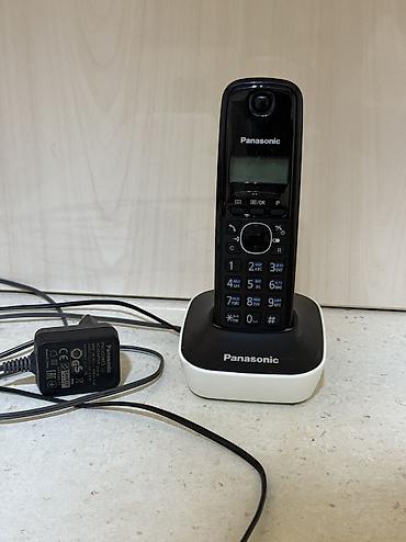 Stasionar telefonlar: Stasionar telefon Panasonic, Simsiz, Yeni, Ünvandan götürmə, Ödənişli çatdırılma — 2