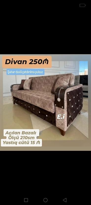 Divanlar: Divan, Açılan, Bazalı, Parça, Şəhərdaxili pulsuz çatdırılma — 7