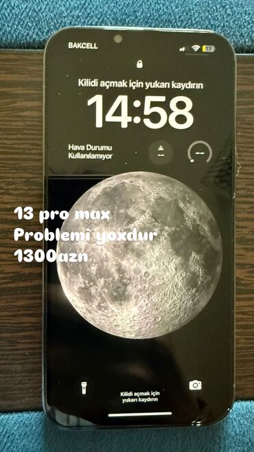 ayfon 6 qiymeti islenmis: IPhone 13 Pro Max, 128 GB, Alpine Green, Barmaq izi, Face ID