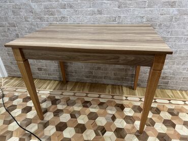 Ev üçün digər mebel: 100x70 sm mətbəx masası / uşaqlar üçün masa təmiz, bütöv, demək olar