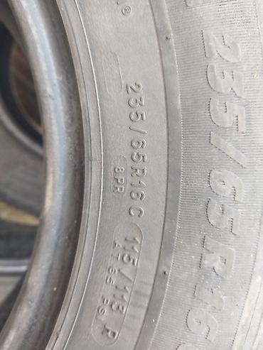 Шины 235 / 65 / R 16, Лето, Б/у, Легкий коммерческий транспорт (C/LT), Франция, Michelin