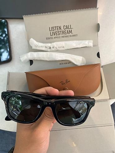 Смарт-очки Ray-Ban | Meta (линейка Wayfarer) - Встроенные камеры в