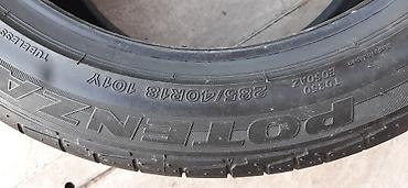 385 55: Шины 285 / 40 / R 18, Лето, Новый, Пара, Япония, Bridgestone — 6