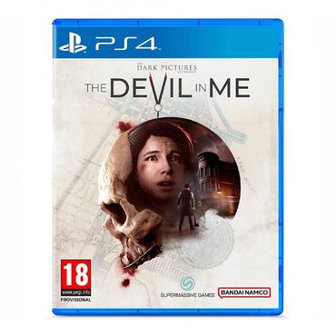 диски с фильмами: Оригинальный диск ! The Dark Pictures The Devil In Me PS4 Съемочная