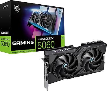 2060 super: Videokart MSI GeForce RTX 5060, 8 GB, Yeni — 1