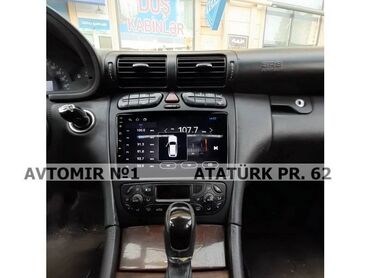şit üstü monitor: Mercedes-benz w203 2004 android monitor dvd-monitor ve android