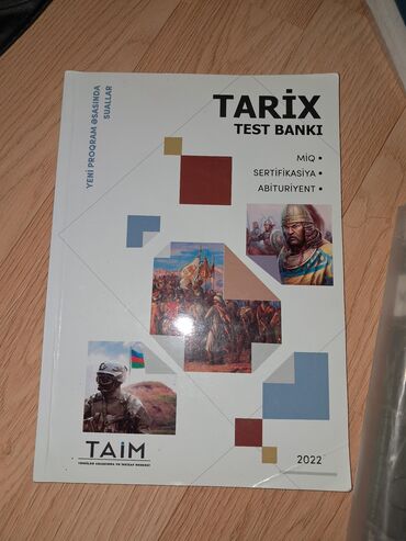 Qaşıqlar: Məhsul: “Tarix Test Bankı” kitabı Xüsusiyyətlər: - Yeni proqram