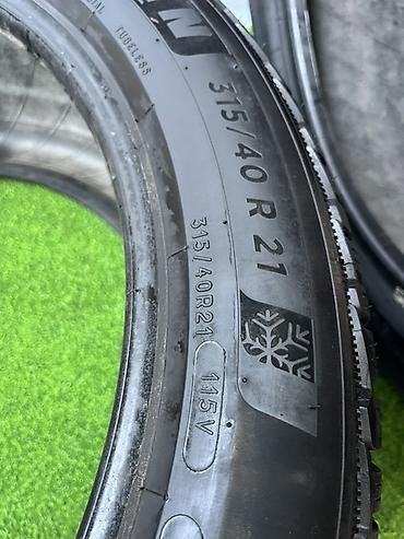 d 110: Шины 315 / 40 / R 21, Всесезонная, Б/у, Пара, Внедорожные (АТ/МТ), Michelin — 5