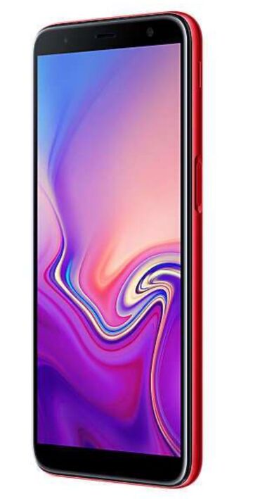 Samsung Galaxy J6 Plus, Б/у, 32 ГБ, цвет - Красный, 2 SIM