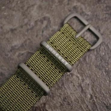 Ručni satovi: AKCIJA - Boderry Landmaster A14T - 38mm - Zelena - Titanium — 11