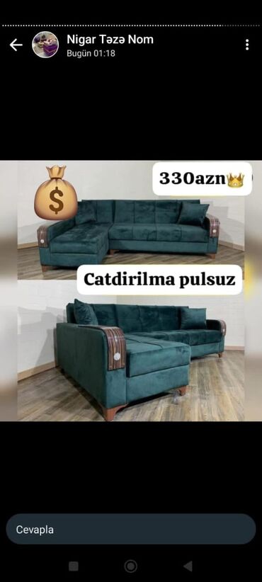 2ci əl künc divan: Künc divan