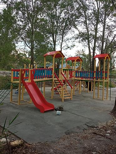 Детские горки: Горки и комплексы для детских площадок, пластик металл дерево на — 14