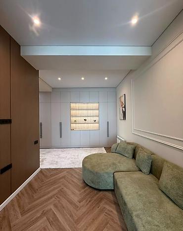 елисейкие поля: 2 комнаты, 76 м², Асанбай мкр Элитка, 6 этаж, Дизайнерский ремонт — 6