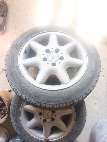Диски: Диски R 16 Mercedes-Benz, Пара, отверстий - 5, Б/у