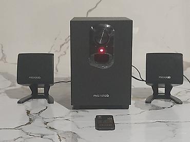 Колонки для ПК и ноутбуков: Microlab Subwoofer M-108BT 2.1 BLACK 11W (6W+2.5W*2) — 10