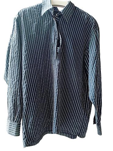 kargo pantalone muske: Gianfranco Ferré Studio muška košulja na pruge - Model: klasična — 2