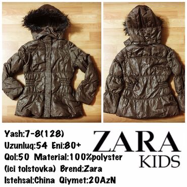 forte kids az instagram sumqayit: Yash:7-8(128) Uzunluq:54 Eni:80+ Qol:50 Material:100%polyster