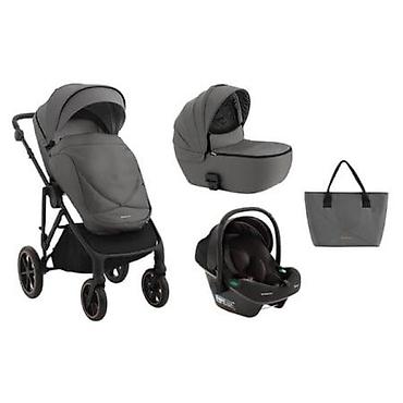 esprit sandale: KIKKA BOO Kolica THEA grey set 3u1 sa tvrdom korpom i auto sedištem — 1