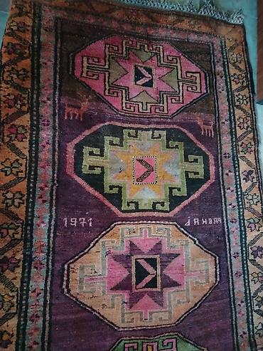 Искусство и коллекционирование: Qədim üslubda əl toxuması xalça (yolluq) - Naxış: mərkəzdə ardıcıl — 5