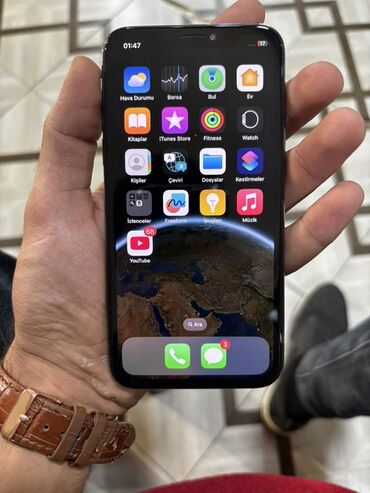 Audio: IPhone X, 64 GB, Black Titanium