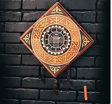 Подарки и сувениры: Этно часы . Часы в национальном стиле оптом настенные часы этно — 6