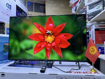 Телевизоры: Телик Телевизоры Ясин 43G11 Андроид гарантия 3 года, доставка — 22