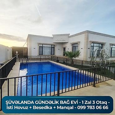 ipoteka evler gence: 132 kv. m, 3 otaqlı, Hovuzlu — 1