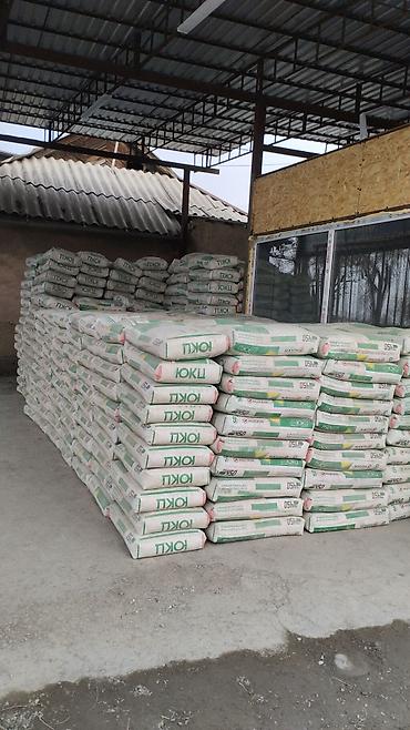 Цемент: Южно-Кыргызский (ЮКЦ) цемент, M-450, цвет - Серый, 50 кг/м³ — 1