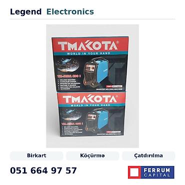 multrul 4 goz: Elan başlığı: Qaynaq avadanlığı Tmakota TM-MMA 400 I inverter - — 1