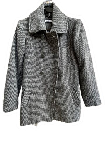 palto qadın üçün: Пальто S (EU 36), M (EU 38), цвет - Серый