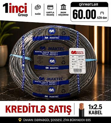 MAKTEL KABLO – H07V-K elektrik kabeli - Marka: MAKTEL (MAKTEL KABLO)