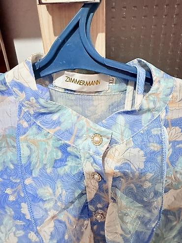 zimmermann платья: Платья Zimmermann, длинные, с цветочным принтом. 1) Голубое: - — 2