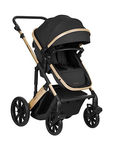 massimo dutti papuce: KIKKA BOO Darling – premium 3u1 kolica, black (SKU: KKB1) - Set 3u1 — 3