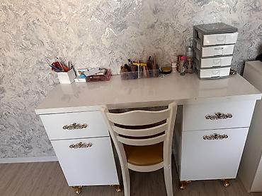 Столы и стулья: 2 ədəd salon şkafı satılır 1i 150azn dir — 1