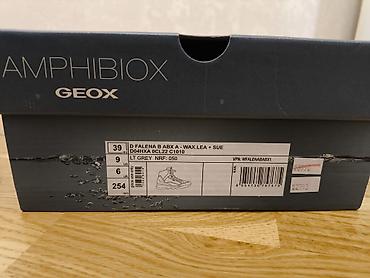 qadin bot: Geox, Ölçü: 38.5, rəng - Boz, İşlənmiş — 4