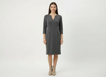 spódnice midi z rozcięciem czarne: Women`s dress, size S