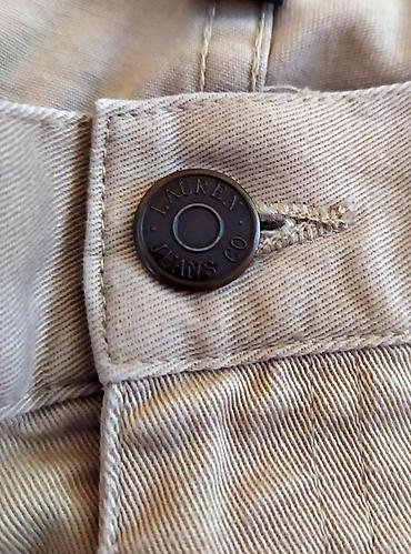 Pantalone: Ralph Lauren pamučne tri četvrt ženske pantalone Prelepe superiorne — 7