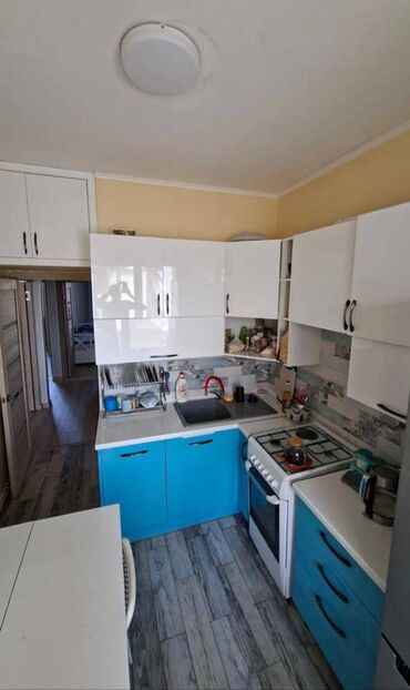 долгосрочная аренда квартир аламедин: 3 комнаты, 64 м², 106 серия, 6 этаж, Евроремонт